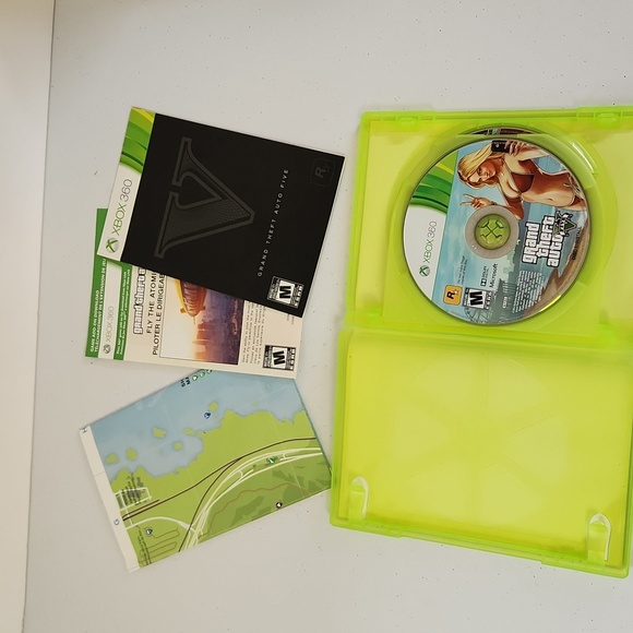 Grand Theft Auto V GTA 5 (Xbox 360) CIB with Map, Manual & Insert - Tested - Picture 3 of 4
